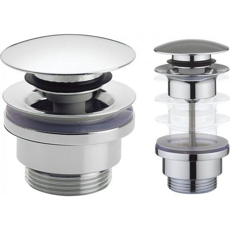 Saniclass bonde clic-clac - bouchon d'évacuation - 5/4" - chrome
