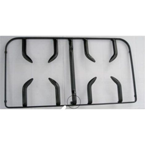 GRIGLIA NERA PER CUCINA GAS ADATTA A FOX BOMPANI BOREAL CM 50 X 28,3 P 0472 (1/2)