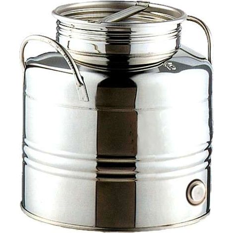 Fusto Acciaio Inox 30 l basso (1/2)