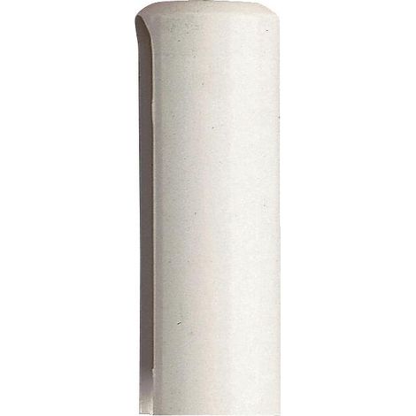 Cache nylon pour Exacta Ø 20 blanc – Lot de 10 pièces – Pour espaces confinés – Résistant à l'humidité et aux produits chimiques – Otlav