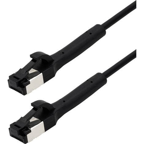 MaxTrack Cable de Cat8.1 con connettore flessibile - TI42-5L, connessione affidabile per reti de ad alta velocità, cable LAN, perfetto per de server cabinet, de network switch e router, cable de netwo (1/5)