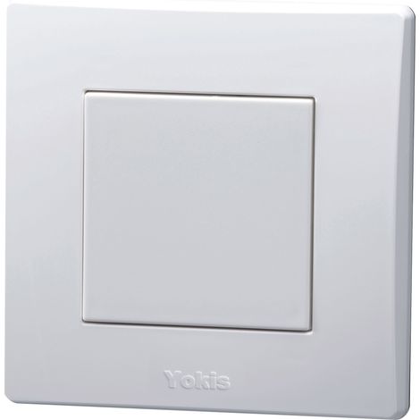 Yokis – Télécommande murale 1 touche – Autonomie 7 ans – Portée 250 m – Indice de protection IP54 – TLM1T45P