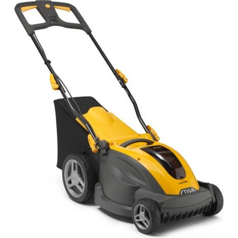 Stiga Combi 340e Cortacésped Sin Cable Negro Amarillo (1/5)
