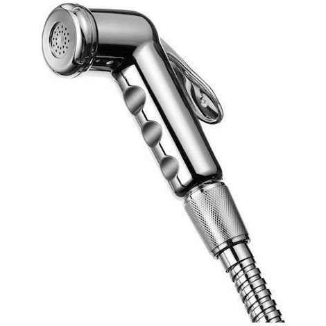 SCHELL Handbrause Bidet m Halt. u Ans-schlauch a M 1,2 m chrom