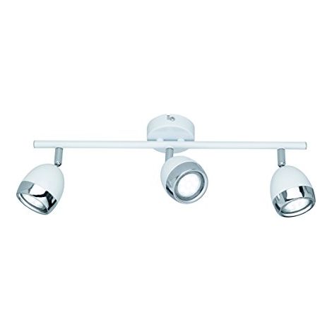 NANTES BARRA SOFFITTO 3 FARETTIx 3W BIANCO 3xGU10, 250LM, 3000K R82103101 (1/3)
