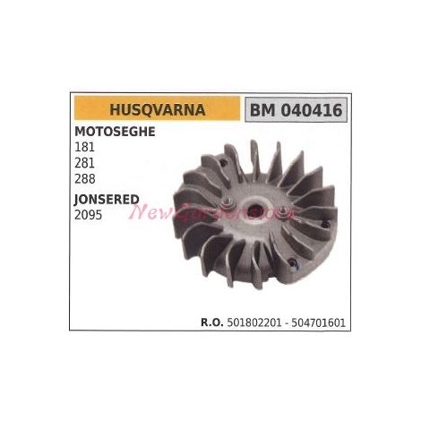 Volano magnetico HUSQVARNA motosega 181 281 288 jonsered 2095 040416 504701601