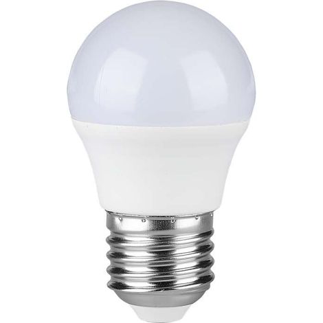 Ampoule LED culot E27 4,5W (équivalent 40W) G45-470 Lumen - 4000K Blanc Neutre - Ouverture du faisceau lumineux 180° - Efficacité Maximale et Économie d'Énergie (1/5)