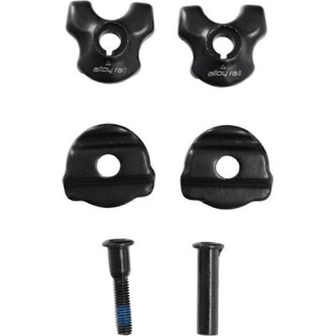 Collier de serrage pour tige de selle de vélo, adaptateur pour rails de selle en carbone 7x7 mm, clips ovales/ronds, accessoires de cyclisme (1/5)