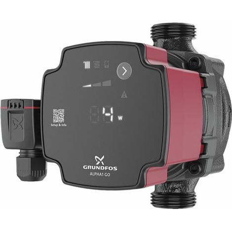 Circulateur ALPHA1 GO 15-40 - GRUNDFOS - Entraxe 130 mm - 1'
