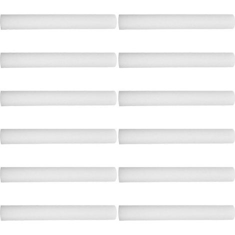 Clips de fixation pour housse de canapé et housse de protection, lot de 24, blancs (1/5)