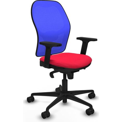 Piqueras y Crespo 2D036N0 Chaise de bureau rouge ergonomique (1/3)