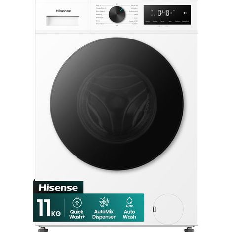 Hisense WF1I1142BWL2 lavatrice Caricamento frontale 11 kg 1400 Giri/min Bianco