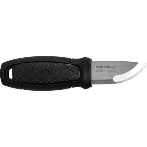 Morakniv Eldris Messer schwarz Klinge Edelstahl