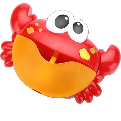 Machine Automatique à Bulles de Crabe de Dessin animé pour Enfants avec Musique et Bulles – Jouet de Bain Amusant pour – Compagnon de Douche (1/5)