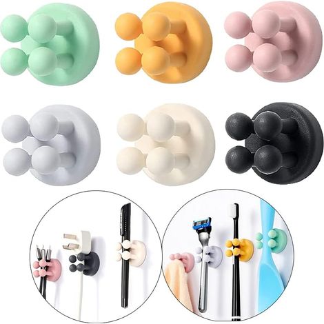 porte-brosse à dents en silicone cuisine salle de bain (1/5)