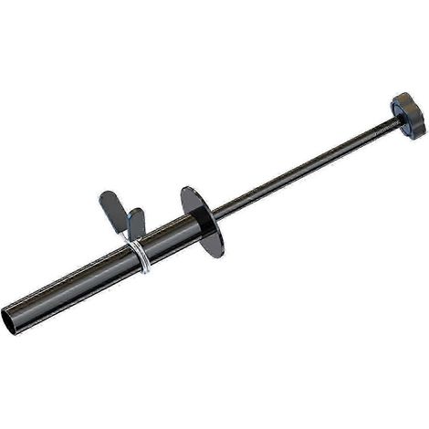 Rallonge pour colonne de poids de musculation - Appareil de musculation multifonctionnel avec plateau de poids de 200 mm et goupille en acier - Noir - AW (1/5)