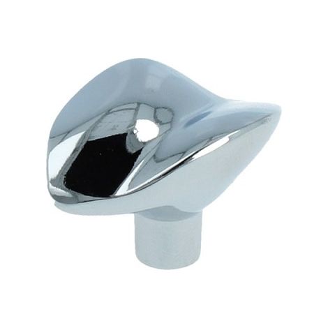 Möbelknopf chrom glänzend Kommodenknopf Schrankknopf Schubladenknopf Küchenknopf (1/4)