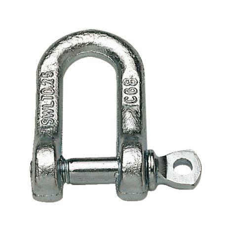 Manille droite 6mm acier zingué - CHAPUIS - CHS/330E-6Z