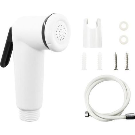 Douchette Hygiénique pour WC, pack hygiène WC complet (1/4)