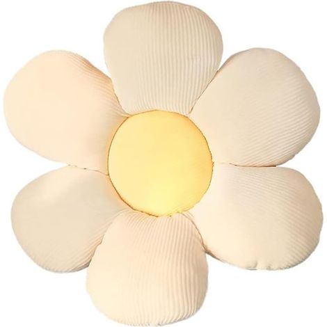 1 Coussin de sol en forme de fleur, microfibre douce, remplissage coton PP, décoration pour chambre et salon