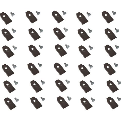 30 X 3,5 CM lame en acier inoxydable pour robots tondeuse Gardena Sileno Life 750 / City 250 / Minimo 250 (1/3)