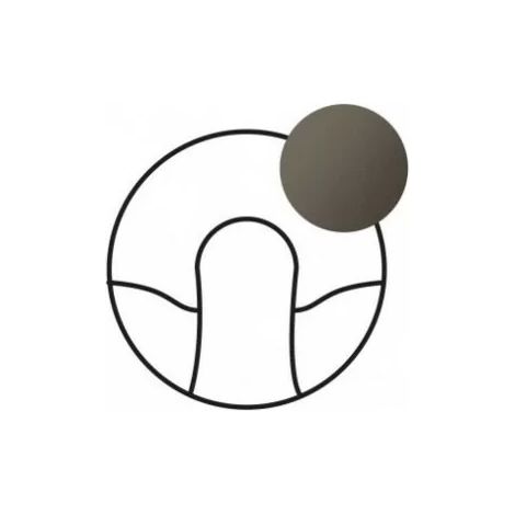 Legrand 067941 - Céliane hubcap - Cable outlet - graphite