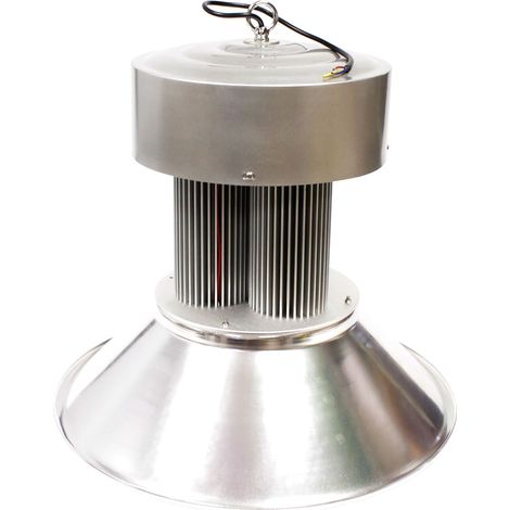 BeMatik - Epistar LED 150W industrielle lampe chaude 495x460mm blanc (1/5)