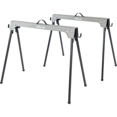 Cavalletti pieghevoli Evolution per officina (due pezzi) (1/5)