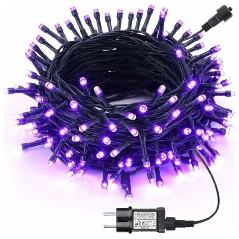 Outdoor light garland 20m 200 LED waterproof – 8 modes with timer – IP65 for indoor and outdoor use – Halloween and Christmas atmosphere – Yoyo – 200LED (1/4)