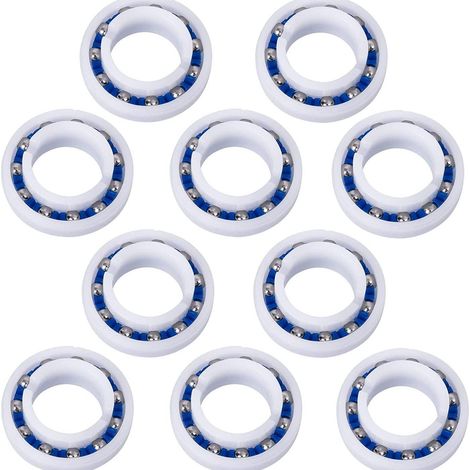 Pack de 10 roues de remplacement C60 pour nettoyeur de piscine Polaris 280/180 – Roulements en acier inoxydable – Installation rapide