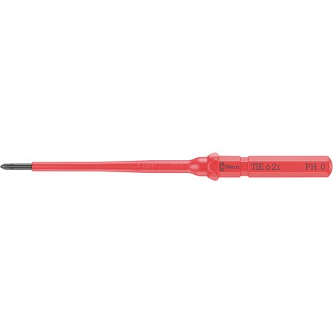 Wera Kraftform Kompakt VDE 62 i PH 0 x 157 mm TIE Elektriker Kreuz Wechselklinge  PH 0
