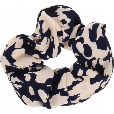 Goma para el pelo grande tipo scrunchie, mezcla de estampados WO (1/5)