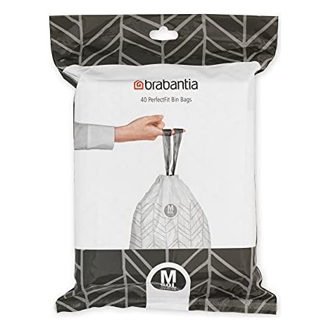 Brabantia PerfectFit Bags, Code M, 60L, 40 Bags (1/4)