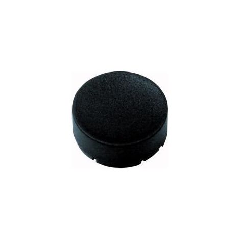 Étiquette saillante noire sans inscription EATON M22-XDH-S
