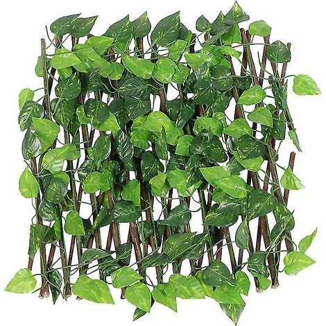 1 pièce de grillage à feuilles artificielles