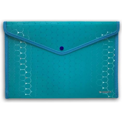A4 LUX blauer Schnappverschluss