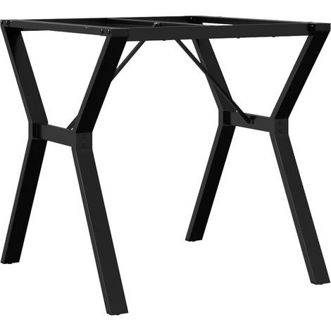Dining Table Legs Y-Frame 70x70x73 cm Steel vidaXL
