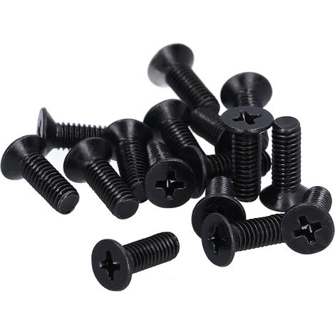 50 vis à tête fraisée cruciforme plate M4 A2-70 pour réparation et maintenance M4x12 (1/5)