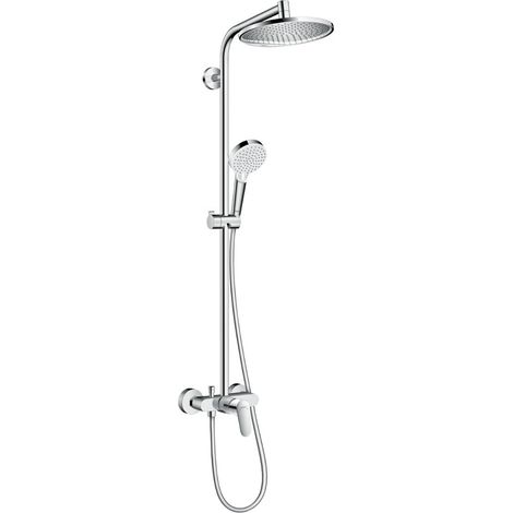 Hansgrohe Duschset Showerpipe Crometta S 240 1jet, mechanischer Einhebelmischer (27269000)