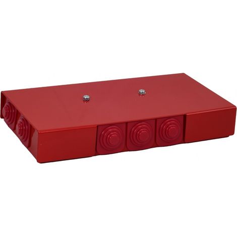 Caja de protección contra incendios, rectangular, E90, ramificada 3x3x4mm2, 197x103x30 m (1/5)