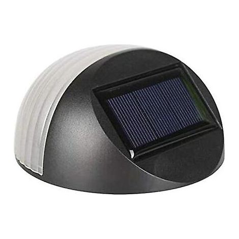 Lampe Solaire Murale - Éclairage Extérieur LED 2 Têtes - Étanche IP65 - Pour Clôture Jardin Patio - 1 Pièce (1/5)