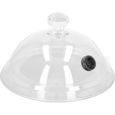 Cloche Fumoir en Acrylique pour Cuisine - Dome à Fumée pour Plats, Bols et Grillades (1/5)