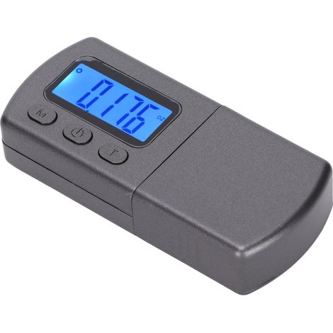 Manomètre de pression pour platine vinyle avec écran LCD bleu, manomètre de pression pour bras de lecture et cellule (1/5)