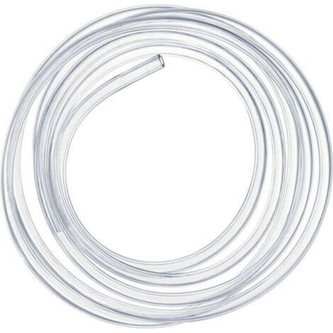 Tuyau PVC Souple Transparent 2 Mètres, 16 × 20mm Tube Flexible de Pression (1/5)