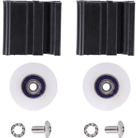 22mm Corridor Gate Wheel Replacement Kits - Anti Aging Sliding Gate Roller for Greenhouses - Easy to Install for DIY Gardening Projects (1/5)