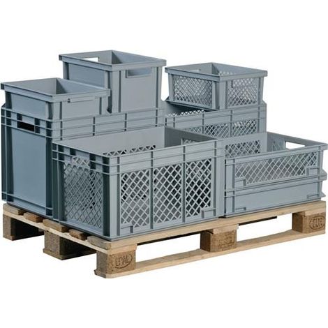 Lockweiler Transportstapelbehälter L400xB300xH220mm - NB20V2-139120220118