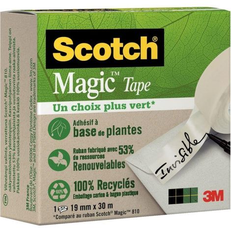 Scotch Klebefilm Magic A greener choice 90091930 19mmx30m matt tr (1/3)