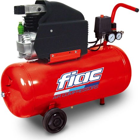 COMPRESSORE ARIA SERBATOIO 50lt MOTORE 2Hp FIAC COSMO 255 (1/5)