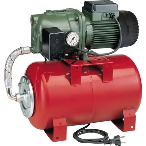 DAB – Surpresseur 20L – Réservoir horizontal à vessie – Pompe auto-amorçante 0,75 kW – Débit 3,6 m3/h – Pour eau de pluie et eau potable (1/3)