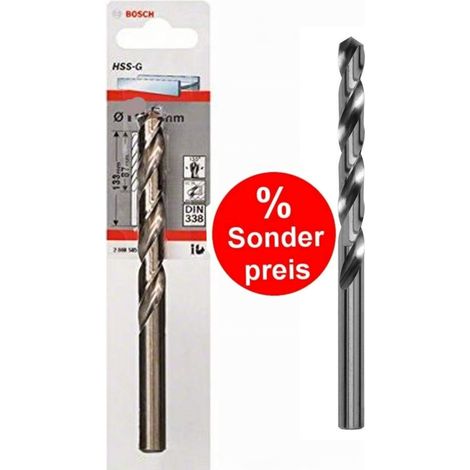 Bosch Professionel Metallbohrer HSS-G geschliffen (Ø 13 mm) (1/2)